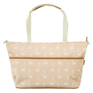 Fresk-FB900-62-Nursery-Bag-Swan_cigno per passeggino con fasciatoio