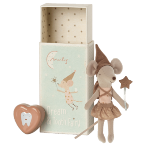 Tooth-fairy-mouse-in-matchbox-Rose-maileg