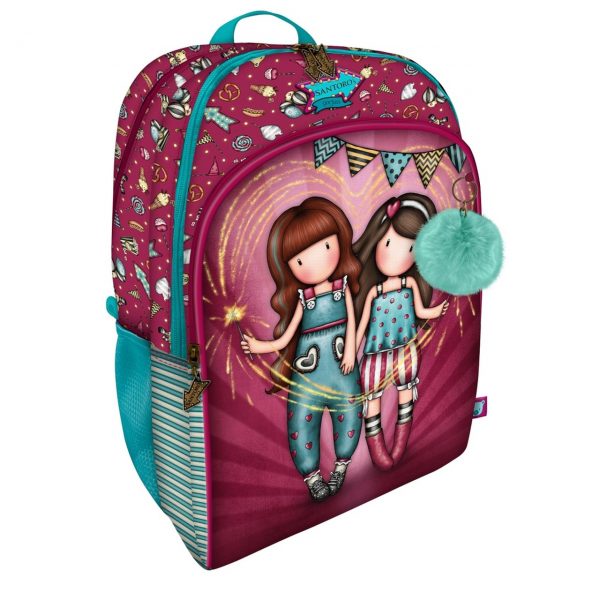 Gorjuss - zaino scuola Large Rucksack - Fireworks Gorjuss - Santoro - La  Tana del Bianconiglio