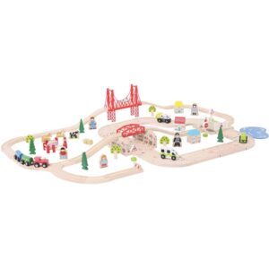 BigJigs-BJT021-Rural-Rail-and-Road-pista-per-trenini-in-legno-regalo-di-compleanno-natale-per-bambini-tre-anni