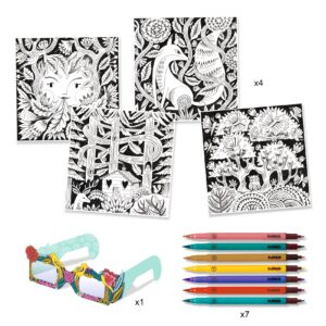 DJ08652-disegni-foresta-da-colorare-in-3D-djeco